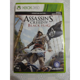 Jogo Xbox 360 Original Assassina Creed Iv Black Flag