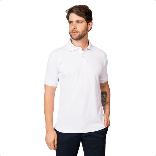 Kit 3 Camisas Polo Masculina Camiseta Gola Atacado Uniforme