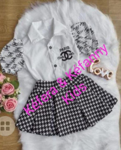 Conjunto Saia Mas Camisa