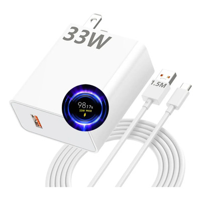 33w Turbo Cargador Para Xiaomi\u002F Redmi\u002F Poco,Cargador Rápida Carga con 1.5M Cable Para Redmi Note14\u002F Note 13\u002F Note 12\u002F Note 11\u002F Poco M6\u002F Poco M5s\u002F Poco M4\u002F Poco X6，33w 30w 27w 20w 18w 15w 10w | MercadoLibre