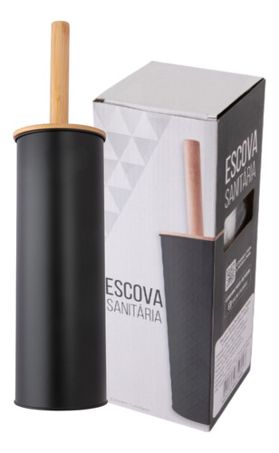 Escova Sanitaria Bambu Vaso Sanitário Limpar Decoracao Clean