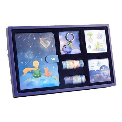 Caja Regalo Rosa Guardián Set Cuaderno El Principito