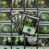 Cartas Magic : Bosques X10 Tierras Basicas Verdes ! Mtg Bsas