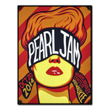 #1278 - Cuadro Decorativo - Pearl Jam Rock Poster No Chapa