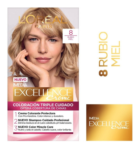 Kit Tintura Permanente L' Oréal Paris Excellence Creme 