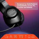 Jbl Quantum 100 - Auriculares De Cable Con Videojuegos Para,