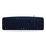 Teclado Multimedia Usb Kb-200 Mlab Color Del Teclado Negro