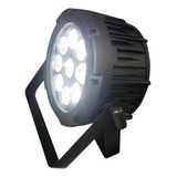 Kit 6x Canhão Par Led 9 Leds 15w Rgbw Ip65 Outdoor C/case