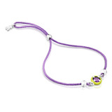 Pulsera De Cordón Morado Vibrant Colors Tous