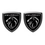 Logo Peugeot En Resina Flexible 7 Cm Designpro Peugeot 205