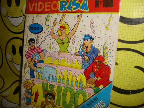 Videorisa Aniversario 100 Chiquilladas Comic Video Risa #100