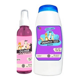 Kit P/ Perros Shampoo Seco Fruitilicious + Colonia Frambuesa