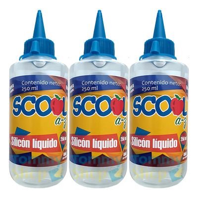 Pegamento Manualidades Silicon Liquido Mayoreo Papeleria | MercadoLibre