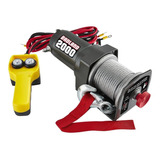 Winch 12 Volt 2000 Lb ( 907 Kilos ) Para Remolcar Badland