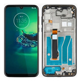 Tela Frontal Display Lcd Para Moto G8 Plus C/aro Vivid +cola