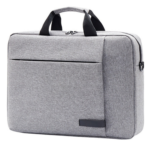 Bolsa Para Ordenador Portátil Para Hombre Y Mujer Gris