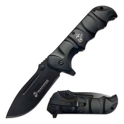 Navaja Táctica Plegable MTech USA M-A1059BK Negra Acero 3CR13 | Meses sin interés