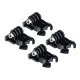 4x Suporte Fivela Base De Montagem Gopro Hero Sjcam Xiaomi