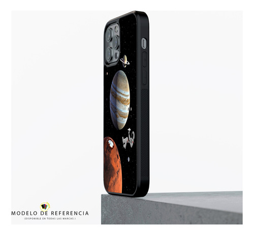 Funda Diseño Para Motorola  Planetas En El Espacio #5