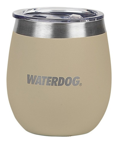 Vaso Térmico Waterdog Copon Mate 240cc Acero Inox Con Tapa 