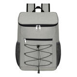 Backpack Bolsa Térmica Aislada Bolsa De Cerveza Para Gris