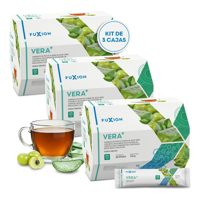 Fuxion | Kit 3 Vera+ | Aloe Vera Y Wellmune® (betaglucanos) | Meses sin interés