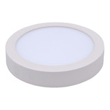 Plafon Led Aplicar Redondo 24w Aluminio Calido Frio Full