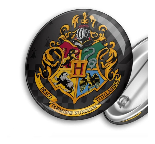 Pin Botón Harry Potter 38 Mm Con Prendedor