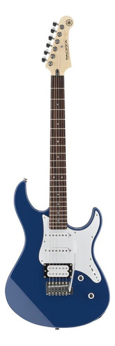 Guitarra Eléctrica Yamaha Pac112v Superstrato - Plus Color Azul Material Del Diapasón Palo De Rosa Orientación De La Mano Diestro