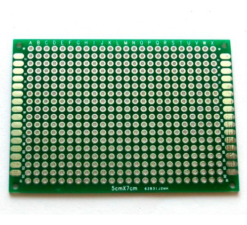 Tabla Circuito Impreso Doble Soldadura 5x7cm Pcb Prototipos