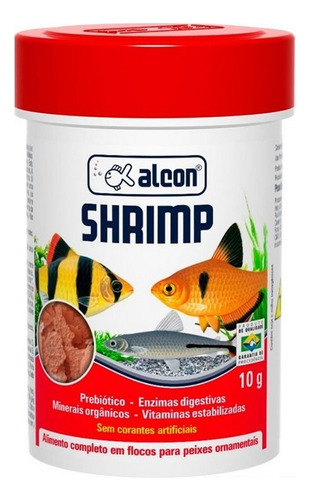 Ração Para Peixe Shrimp Alcon 10g