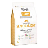 Brit Care Dog Senior & Light Salmon Grain Free 3 Kg
