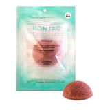 Esponja Facial Konjac Arcilla Roja Francesa Anti Age