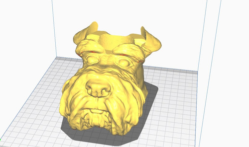 Mate Perro Schnauzer Archivo Stl Para Impresion3d 