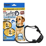 Correa Y Collar Retráctil Lucky Leash 2 En 1 Para Perro  