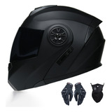 Casco De Motocicleta Con Lente Marrón Certificada Dot