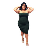 Vestido Curto Plus Size Tomara Que Caia Tendencia Moda Gring