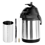 Kit Tereré Inox Garrafa Copo Bomba 09 - Personalize Seu Nome