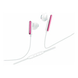 Auriculares In Ear Celular Compu Manos Libres Microfono Soul Color Blanco/rosa