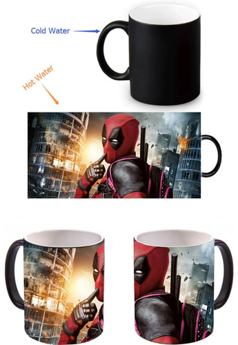 Mug Mágico Deadpool  Pocillo