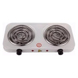 Encimera Cocina Eléctrica 2000w 2 Platos Cocinilla Espiral