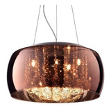 Pendente Cristal Bella Soho Cobre 40cm P/ 5xg9 Pd002co St586 110v/220v (bivolt)