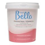 Parafina Térmica Hidratante Pêssego Coco Depil Bella 350g