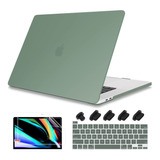 Funda Rigida Para Macbook Pro 13  2020 | Verde Mate