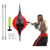 Pera Box Boxeo Inflable Con Elástico Punching Ball Velocidad