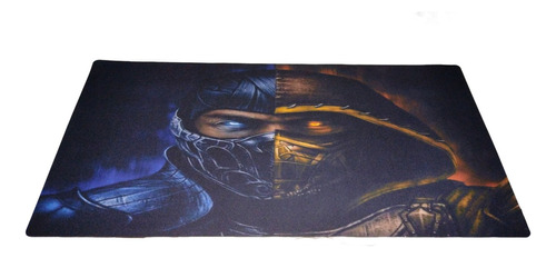 Mouse Pad Grande Mortal Kombat 70x35 Cm Arte Toys Colec