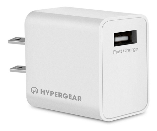 Cargador De Pared De Carga Rápida Usb Único - Blanco