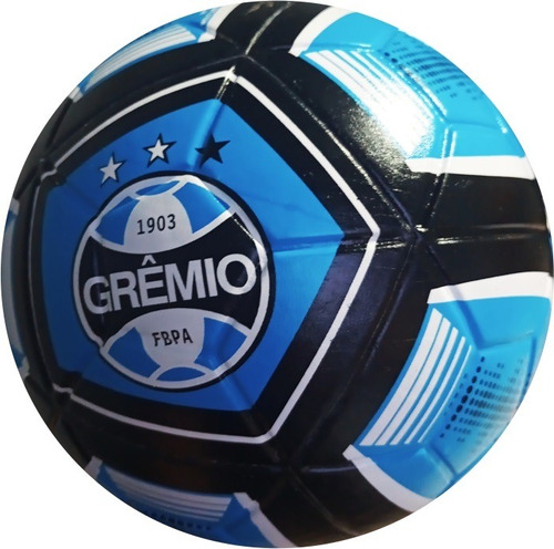 Bola Futebol Grêmio Pvc Licenciada Azul Campo Original