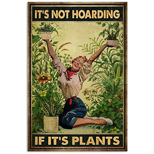 No Es Acumular Si Son Plantas Póster, Póster De Dama ...