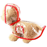 Capa Impermeable Para Mascotas Perros Lluvia Plastica 